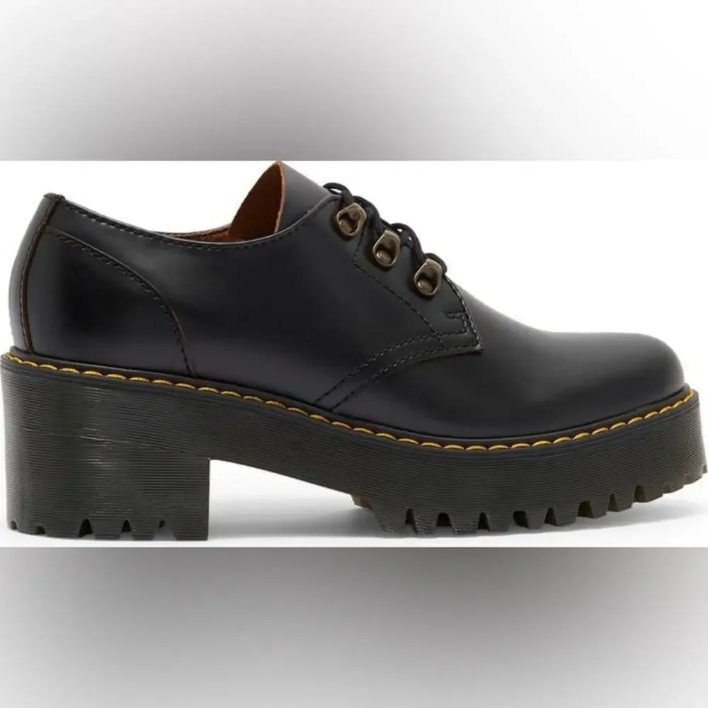 NIB Dr. Martens Leona Lug Sole Platform Derby